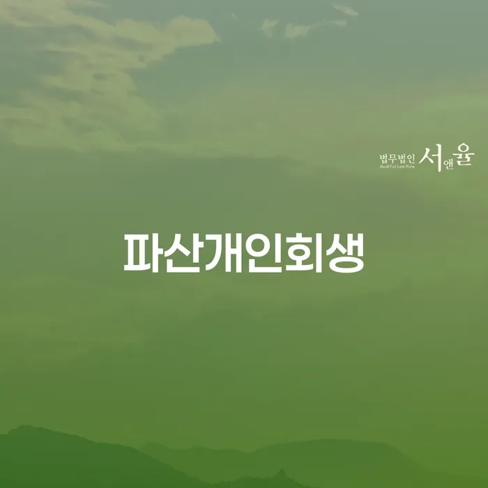 개인회생변호사추천 채무조정제도을 이용하여 어떤걸