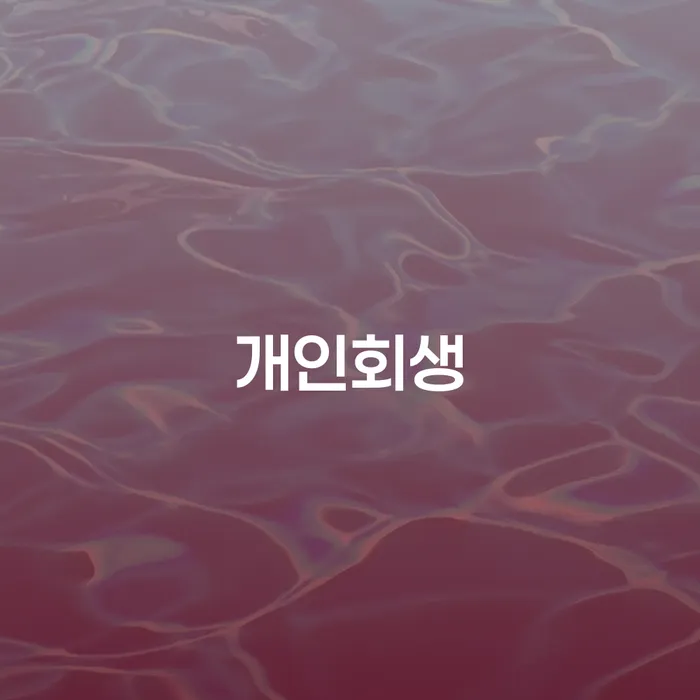 재파산 개인회생으로 방법 어떻게